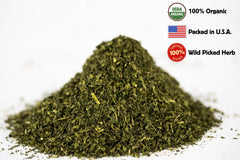 Nettle tea loose leaf cut and sifted