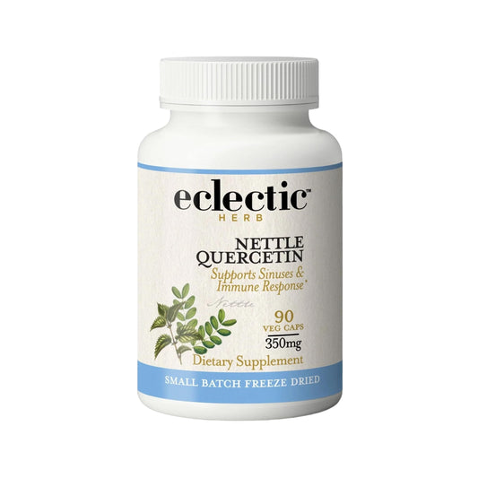 Eclectic Institute Nettle Leaf 90-count bottle label