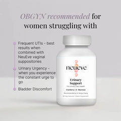 How to take NeuEve Cranberry Urinary Support capsules