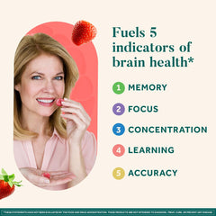 Branding highlighting vegetarian, gluten-free, and naturally flavored formulation