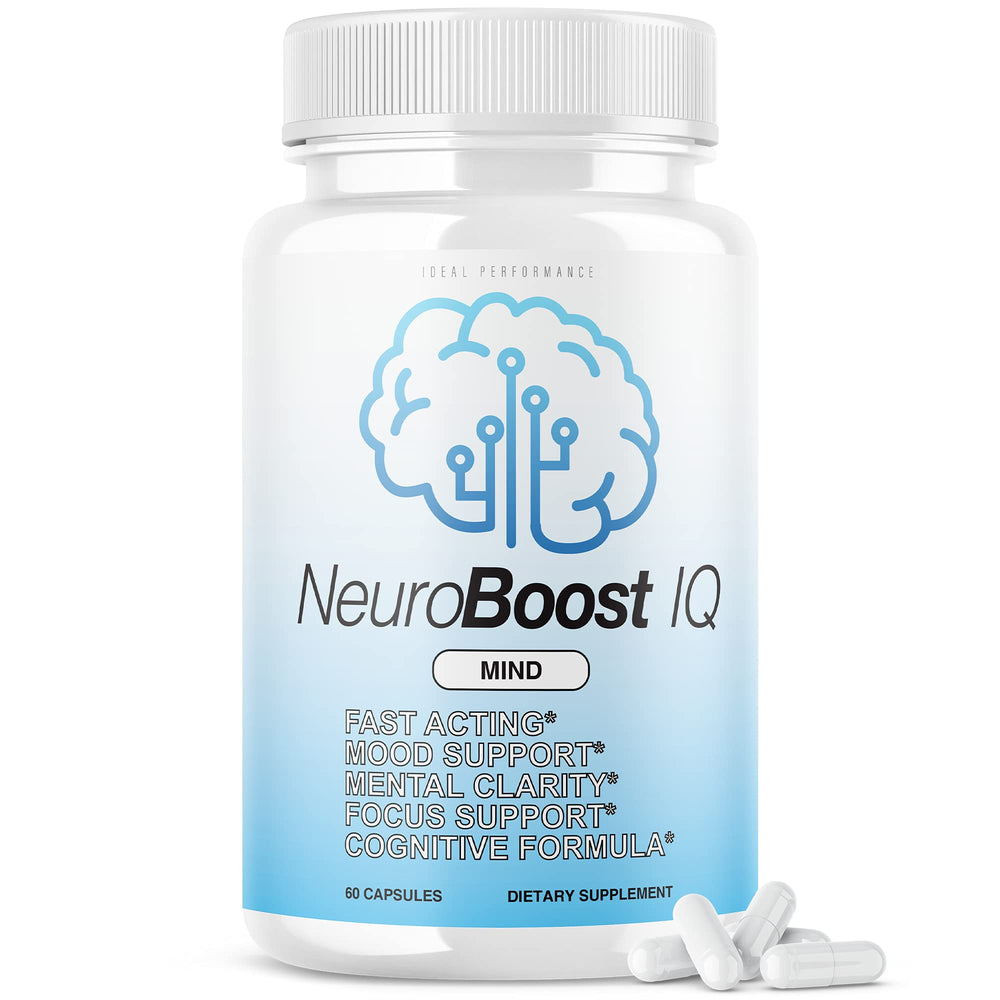 Bottle of Neuro Boost IQ Supplement with 60 capsules