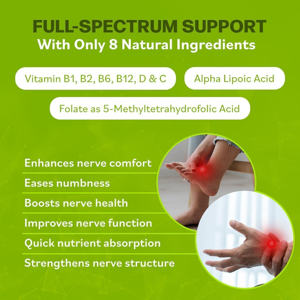 Neuro Health cream being applied for targeted relief.