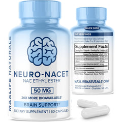 Neuro NACET bottle with 60 capsules