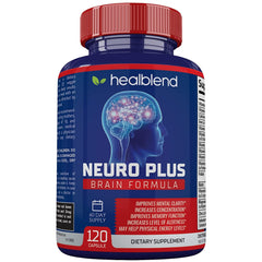 Bottle of Neuro Plus Brain & Focus Formula (120 capsules)