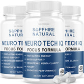 Neuro Tech IQ Brain Supplement bottle with 180 capsules
