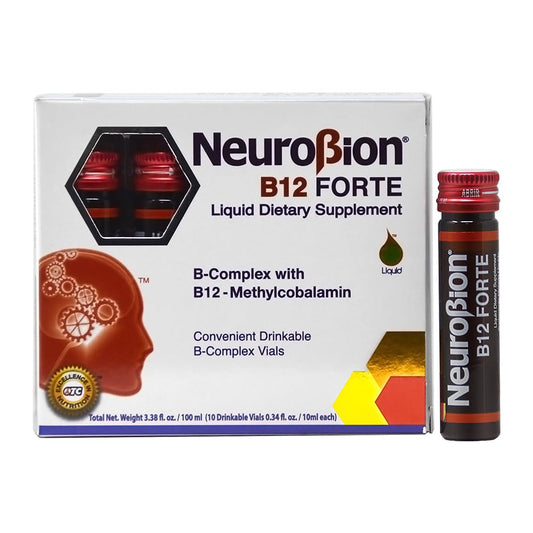Neurobion B12 Forte 10-vial package front view