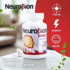 Close-up of Neurobion Energy ingredients