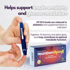 Back label details of Neurobion Gluco B