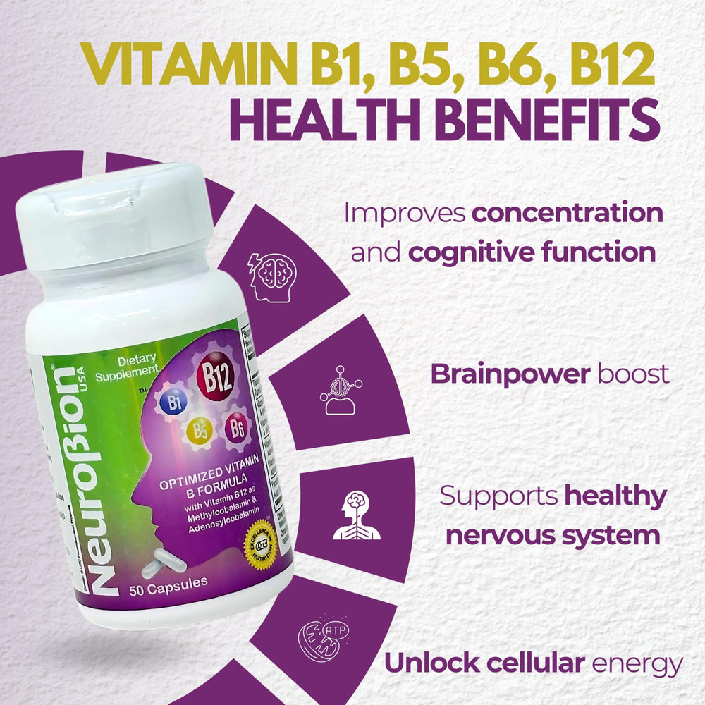 Close-up of label showing B12 content