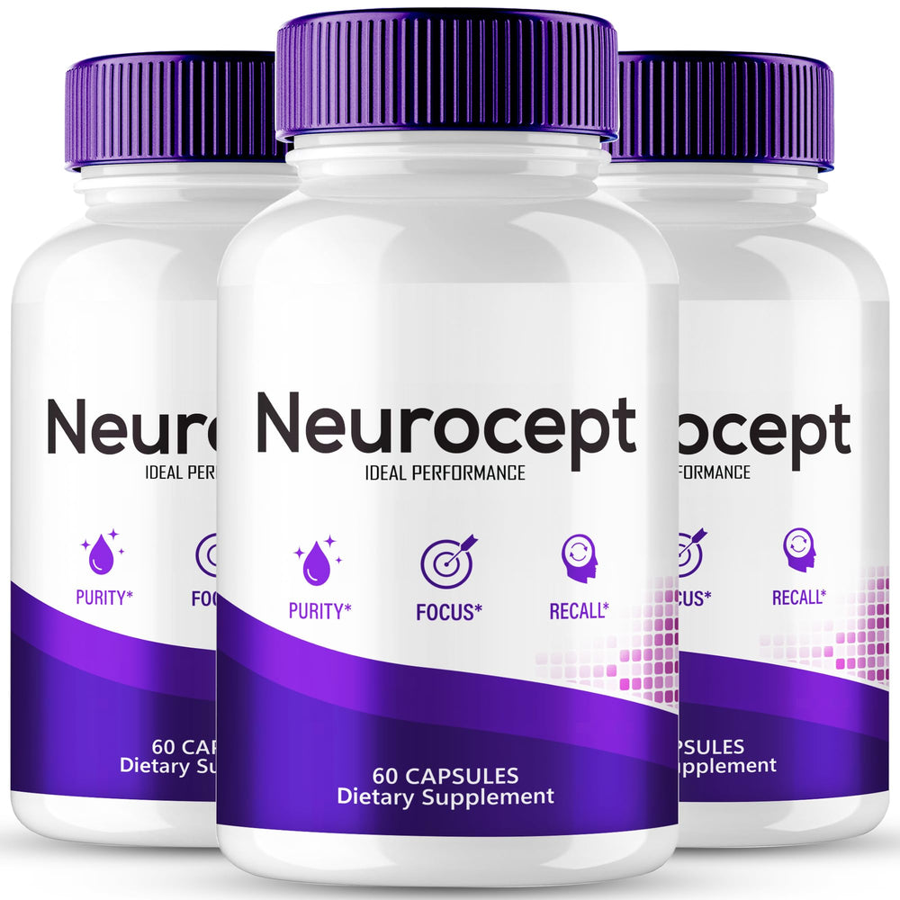 Neurocept capsules bottle close-up