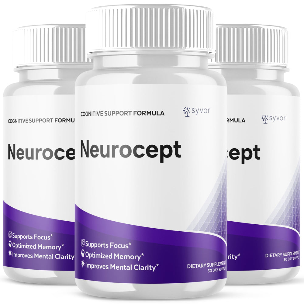 Hero image showing Neurocept Capsules 3 Pack