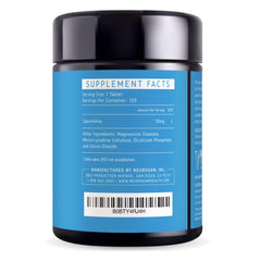 Independent third-party testing seal on Neurogan Spermidine packaging