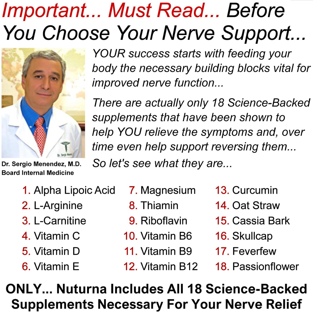 Graphic showing 18 premium ingredients