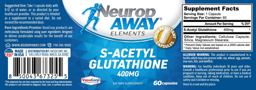 Third-party testing badge for NeuropAWAY Elements