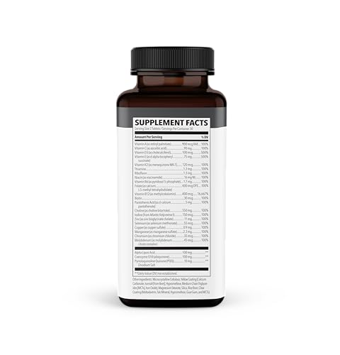 Choline 550 mg highlighted on NeuroQ label