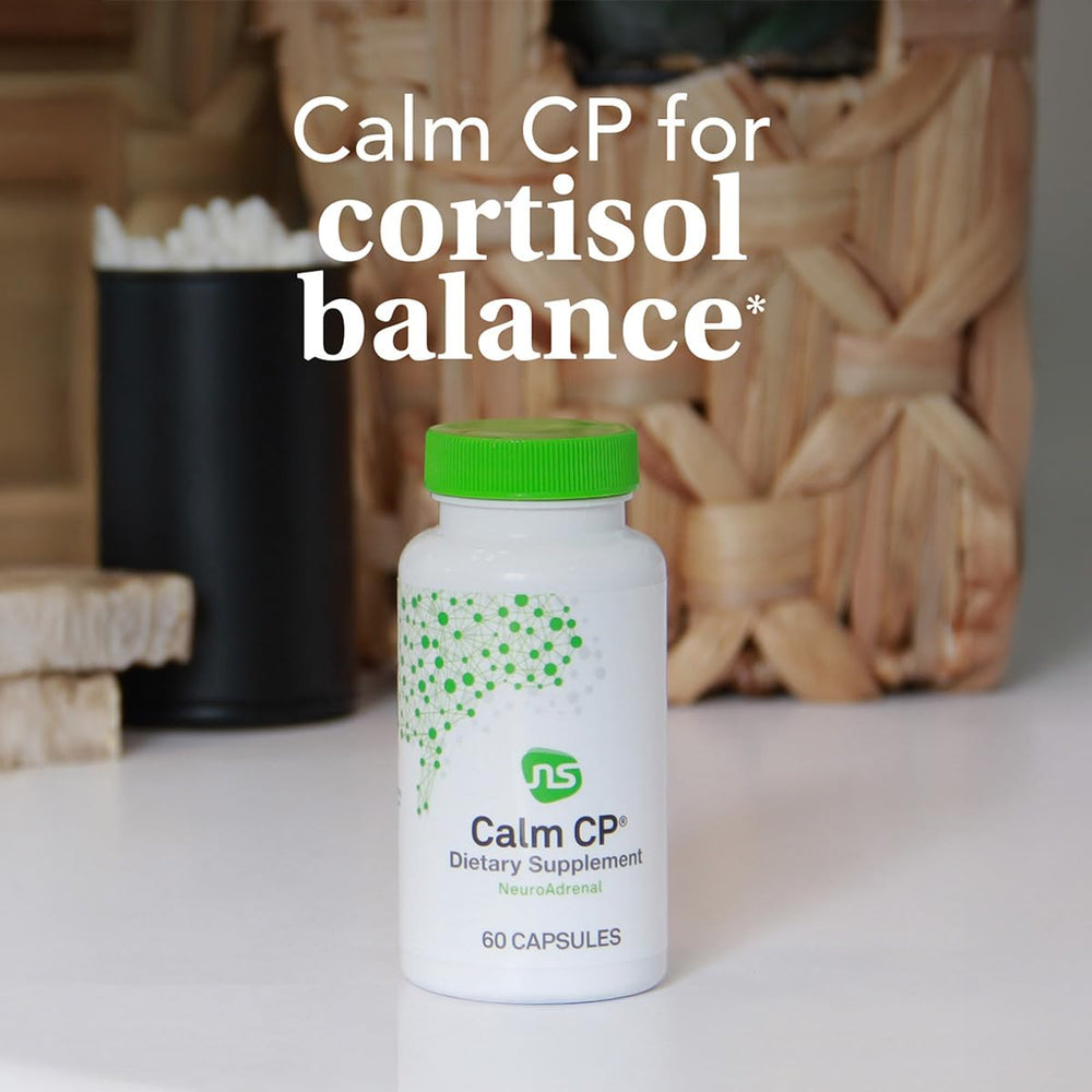 Illustration of cortisol reduction study concept