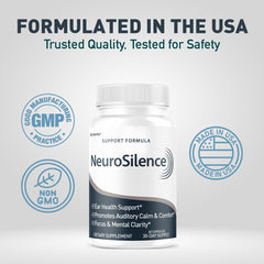 Third NeuroSilence bottle from the 3-pack