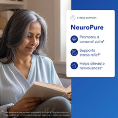 Illustration showing neurotransmitter health