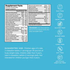 Penguin-shaped NeuroVite Kids orange-flavored chewables