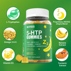 NEVISS Natural Rest Nightly Routine Gummies