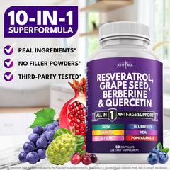 Close-up of capsules from NEW AGE supplement