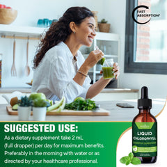 Chlorophyll Drops packaging and box