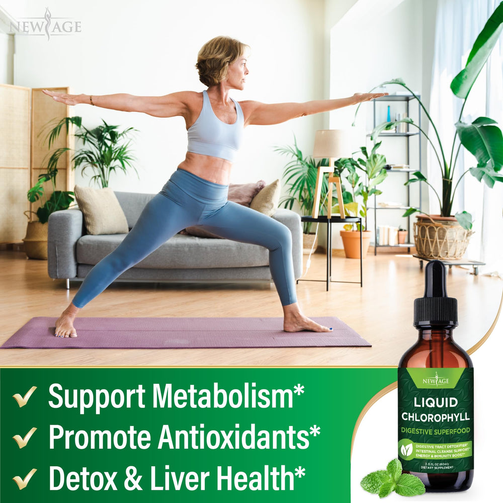 USA made badge for NEW AGE Chlorophyll Drops