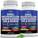 Hero image of NEW AGE DHEA supplement bottle, 120 count