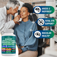 Capsules featuring astaxanthin and lycopene for eye health