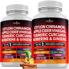 NEW AGE front packaging showing product identity and benefits