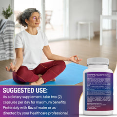 USA-made, Non-GMO NEW AGE Saffron supplement bottle