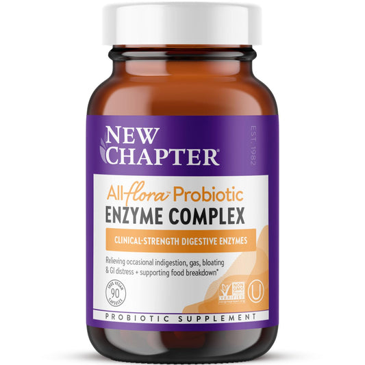 Hero image for New Chapter All-Flora Enzyme Complex with Probiotics