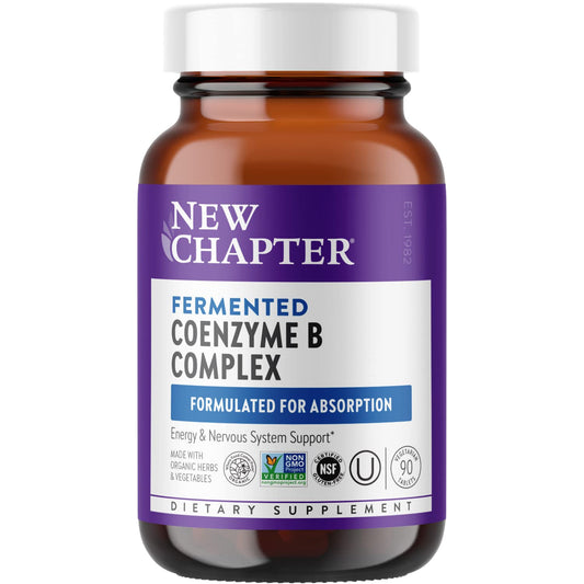 New Chapter Vitamin B Complex bottle label
