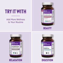 Nutrients and minerals list on product label