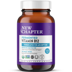 New Chapter Fermented Vitamin B12 1000 mcg bottle front label