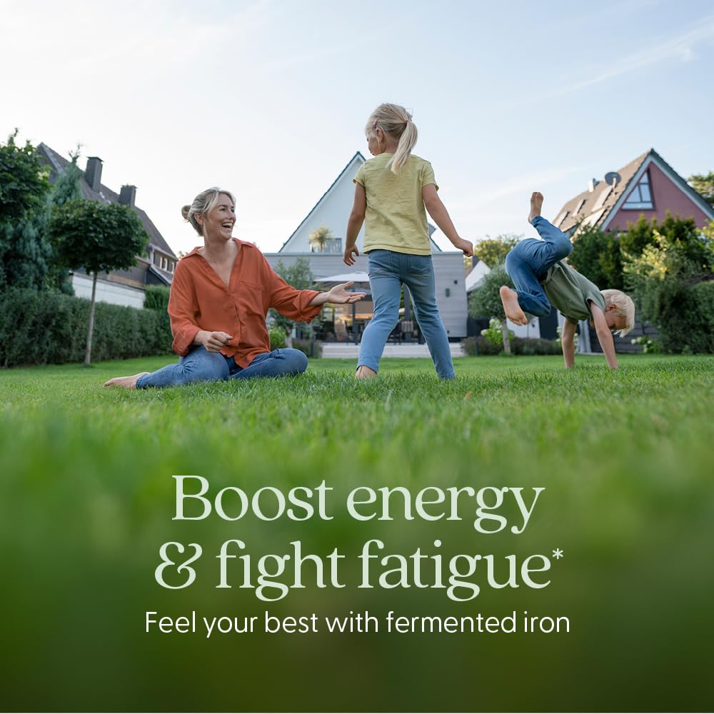 Vitamins and minerals included with iron: Vitamin C, Vitamin E, Folate, B12 and Zinc