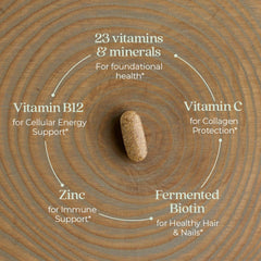 New Chapter label showing certifications including gluten-free and non-GMO for quality.