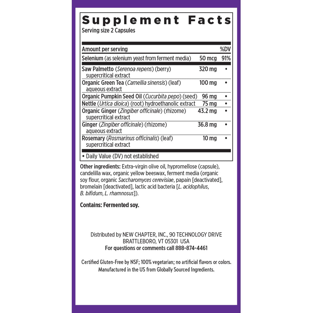Pumpkin seed used in Prostate 5LX formula