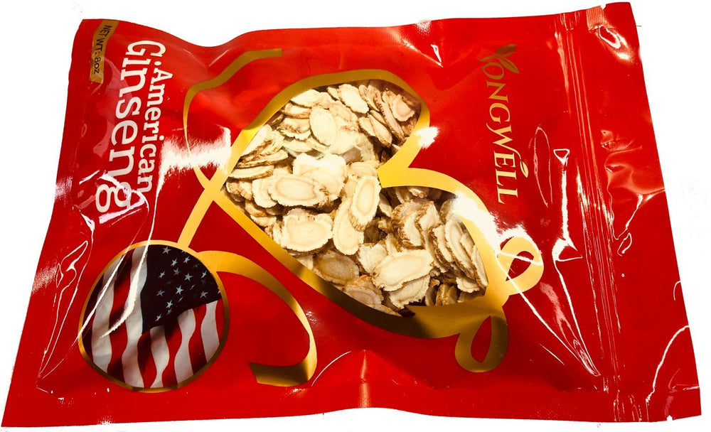 Close-up of New Green Nutrition American ginseng slice - medium size, image 2