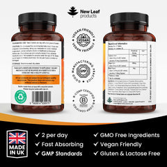 New Leaf brand packaging and logo