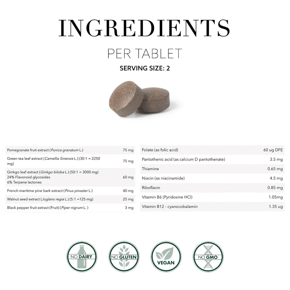 Green tea extract imagery for Clear Brain cognitive support