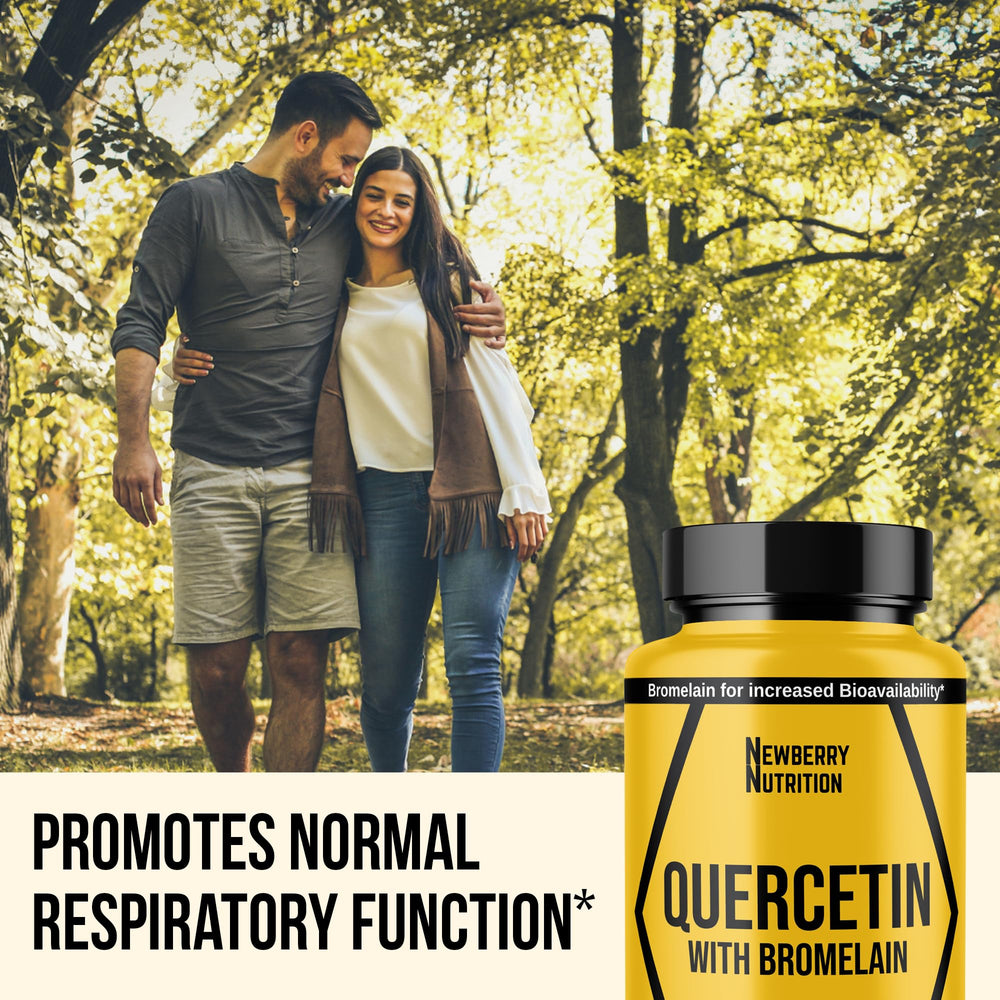 Newberry Nutrition Quercetin with Bromelain label