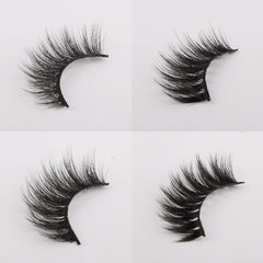 Newcally durable lashes reusable up to 10-15 times with proper care.