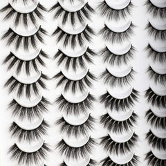Newcally full-strip glam lashes designed for dramatic eye looks.
