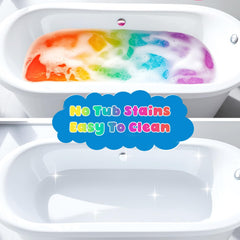 NEWFEIFAN Potions make cleanup easy with fizz and quick rinsing.