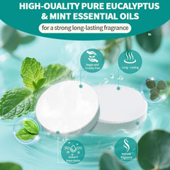NEWFEIFAN shower steamer with organic eucalyptus aroma for refreshing spa vibes.