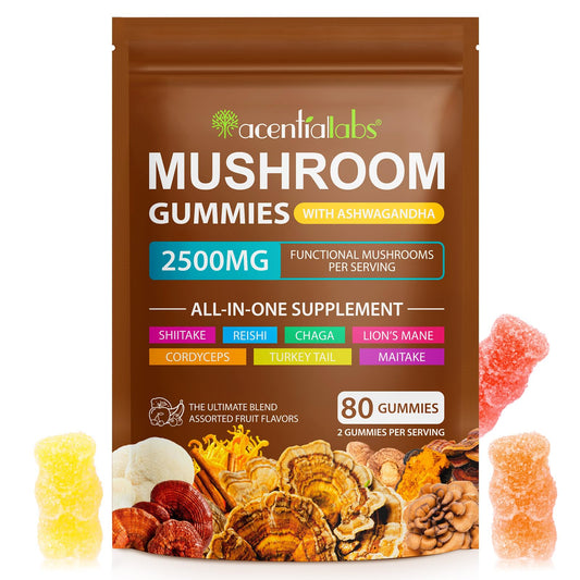Newseel Lions Mane Mushroom Gummies bottle front view
