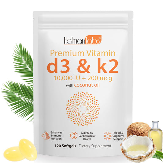 Newseel Vitamin D3 K2 Capsules bottle front view
