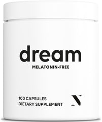 Newt's Sleep Aid bottle front label featuring magnesium threonate, apigenin and theanine