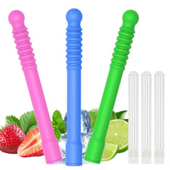 NEWUPGRADED Chewable Essential Oil Breath Stick front view